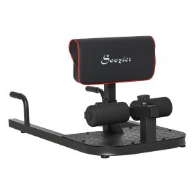 3 in 1 Padded Push Up Sit Up Squat Machine Home Gym Fitness Equipment, Black (Option: Black-1000x510x200 mm)