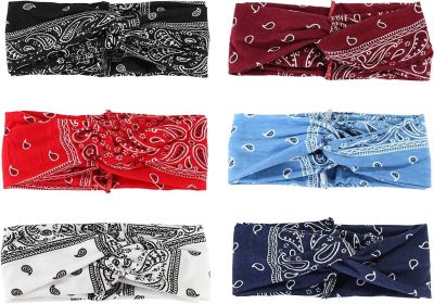 Multi-Style Headband for Fitness Sports Running Workout Yoga Women's Hair Band Wide Stretchy (Default: Default)